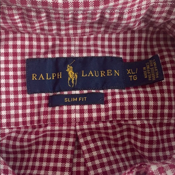 Ralph Lauren Slim Fit Short Sleeve Button-Up - Picture 3 of 4